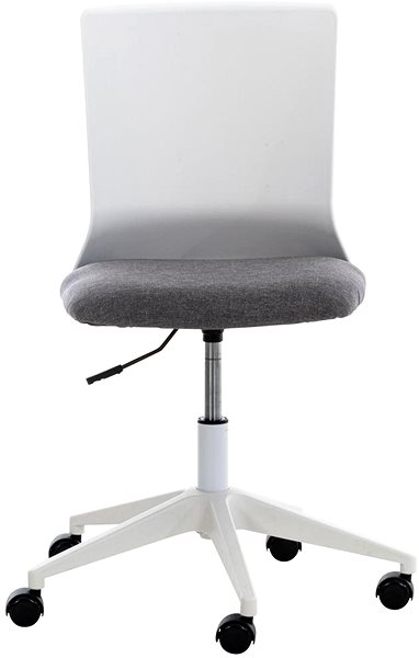 Office Chair BHM Germany Apolda, Textile, Grey Screen