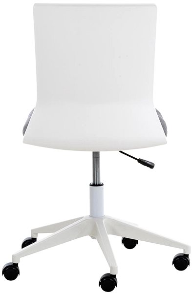 Irodaszék BHM GERMANY Apolda, textil, szürke Hátoldal