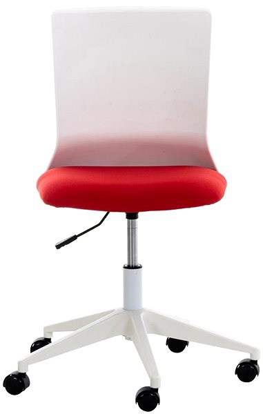 Kancelárska stolička BHM Germany Apolda, textil, červená Screen