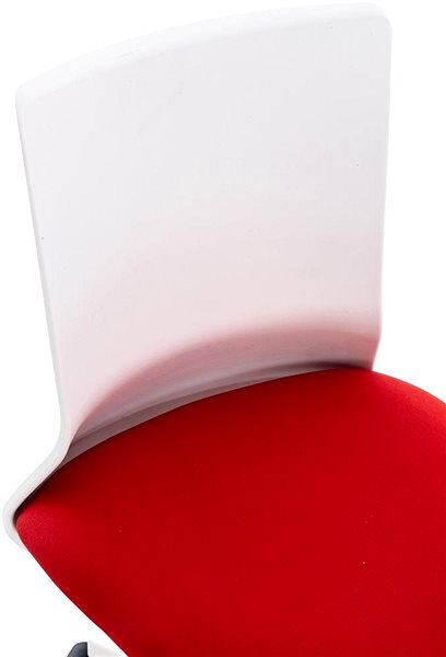 Kancelárska stolička BHM Germany Apolda, textil, červená Vlastnosti/technológia