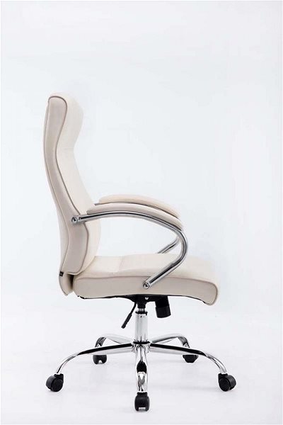Office Chair BHM Germany Lausanne, Cream Lateral view