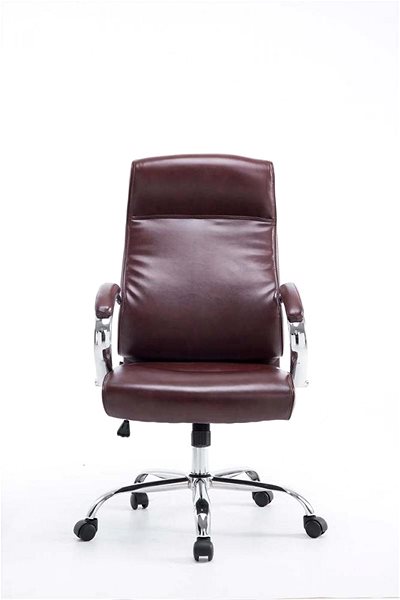 Office Chair BHM Germany Lausanne, Red-brown Screen