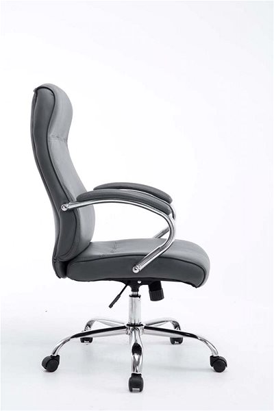 Office Chair BHM Germany Lausanne, Grey Lateral view