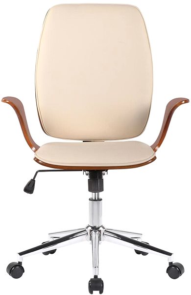 Office Chair BHM Germany Burbank, Walnut / Cream Screen