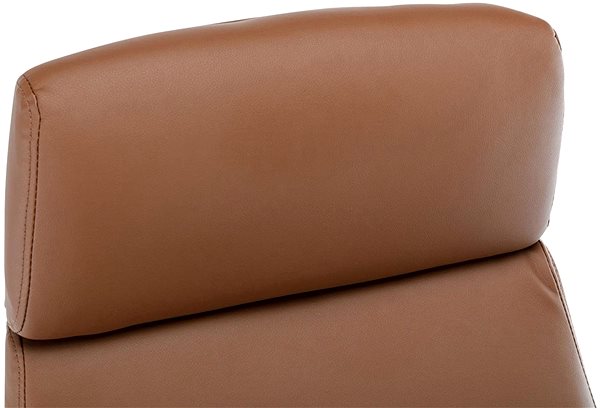 Irodai fotel BHM GERMANY Faro, szintetikus bőr, világosbarna Jellemzők/technológia