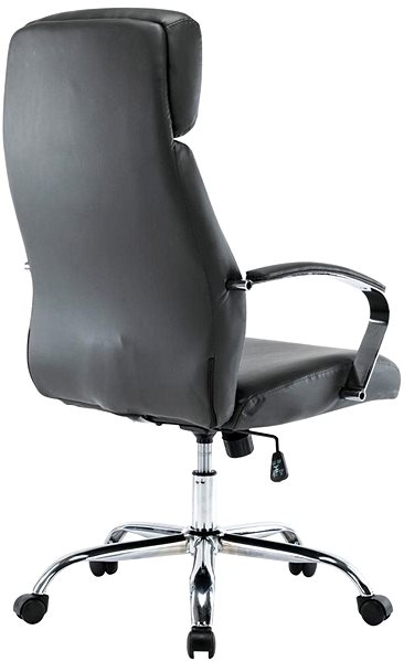 Bürosessel BHM GERMANY Faro, Kunstleder, grau Rückseite