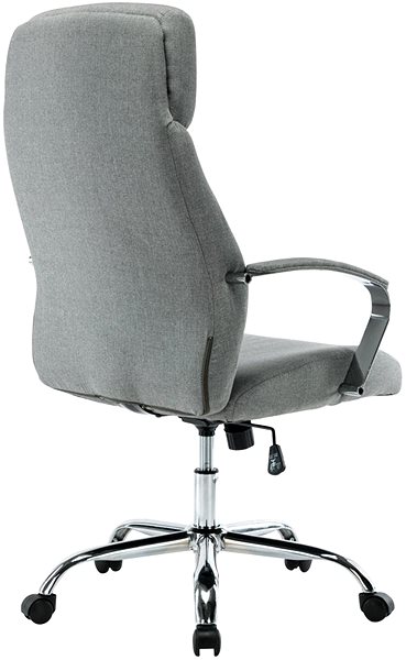 Bürosessel BHM GERMANY Faro, Textil, grau Rückseite