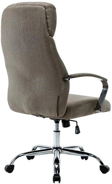 Bürosessel BHM GERMANY Faro, Textil, taupe Rückseite