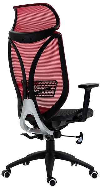 Office Chair BHM Germany Libolo, Red Lateral view