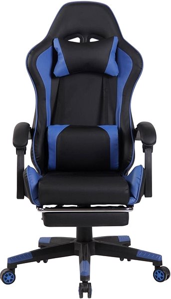 Gaming Chair BHM Germany Lismore, Black / Blue Screen