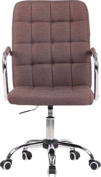 Office Chair BHM Germany Terni, Textile, Brown Screen