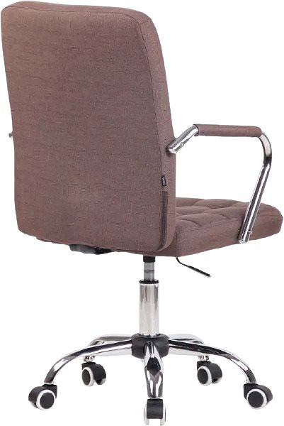 Office Chair BHM Germany Terni, Textile, Brown Back page