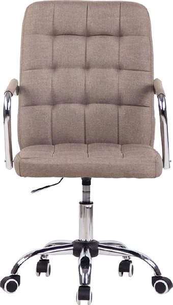 Office Chair BHM Germany Terni, Textile, Taupe Screen