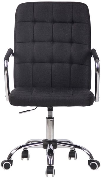 Kancelárska stolička BHM Germany Terni, textil, čierna Screen