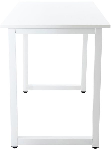 Písací stôl BHM GERMANY Brian, 120 cm, biely ...