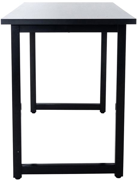 Písací stôl BHM GERMANY Brian, 120 cm, čierny ...