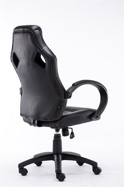 Bürostuhl BHM GERMANY Magnus, schwarz / schwarz Rückseite