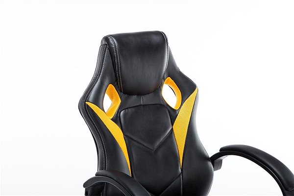 Irodai szék BHM GERMANY Magnus, fekete / sárga Jellemzők/technológia