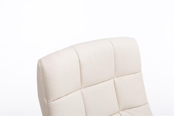 Irodai szék BHM Germany Mikos, textil, krémszín Jellemzők/technológia