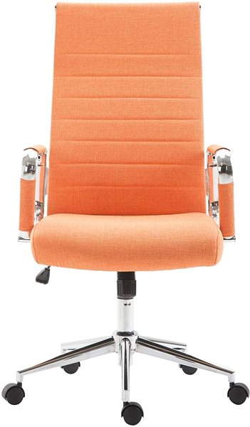 Office Chair BHM Germany Columbus, Textile, Orange Screen