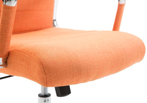 Office Chair BHM Germany Columbus, Textile, Orange Features/technology