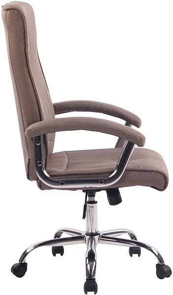 Bürostuhl BHM GERMANY Winston, Textil, taupe ...