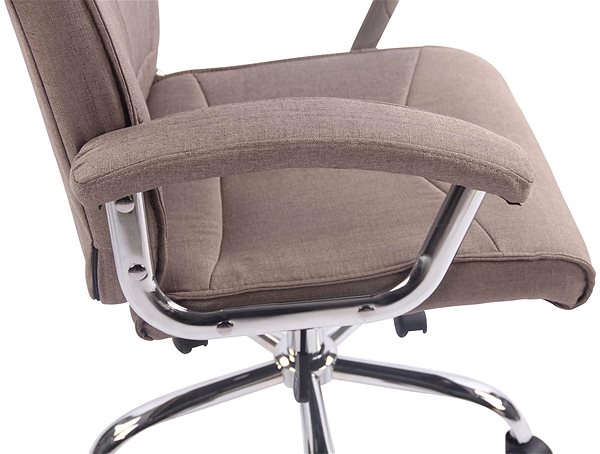 Bürostuhl BHM GERMANY Winston, Textil, taupe ...