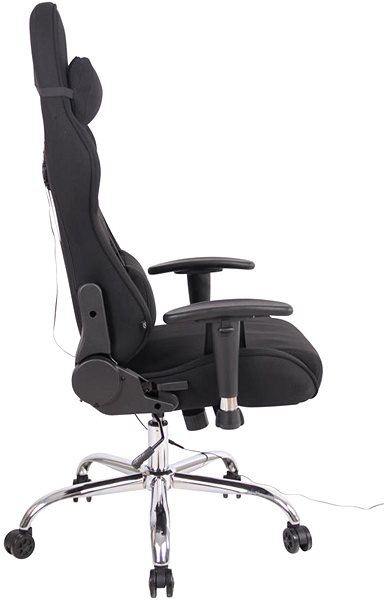 Bürostuhl BHM GERMANY Limit XM mit Massagefunktion, Textil, schwarz / schwarz ...