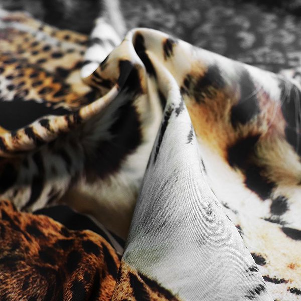 Obliečky Bierbaum Saténové obliečky Leopard 140 × 200/70 × 90 cm ...