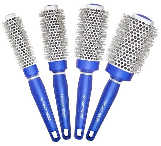 Hair Brush BioIonic BlueWave Brush XL .