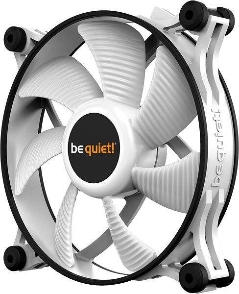 PC ventilátor Be quiet! Shadow Wings 2 120mm, fehér Oldalnézet