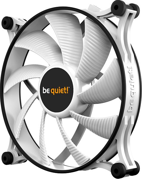 PC-Lüfter Be quiet! Shadow Wings 2 PWM 140mm weiß Seitlicher Anblick