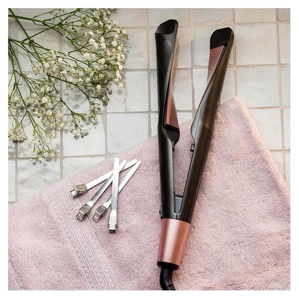 Flat Iron 2-in-1 Hair Straightener Curler Lifestyle