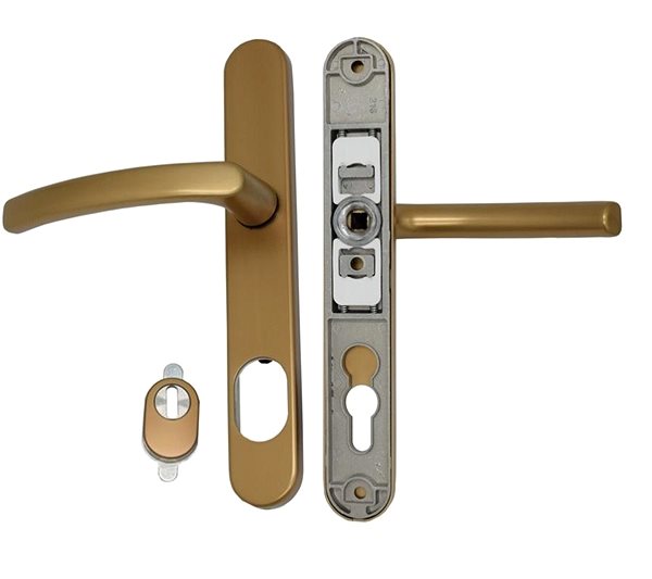Door fittings BLAUGELB Door fittings handle DGT35, PZ92, ZA, F4 bronze .