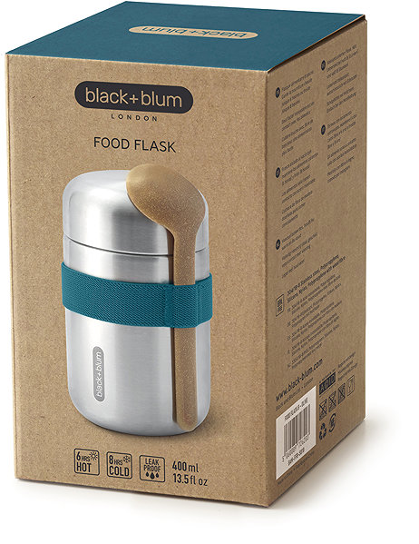 Lunch Box BB Food Flask, Sea Blue ...
