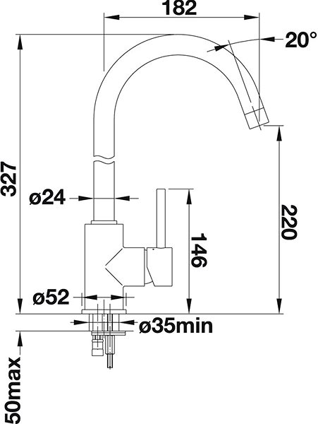 Tap BLANCO MIDA Technical draft