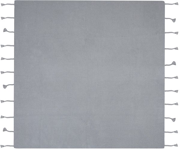 Deka Deka 125 × 150 cm svetlo sivá NAZILLI, 175719 Screen