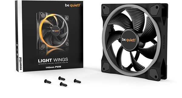 PC Fan Be quiet! Light Wings 140mm PWM Package content