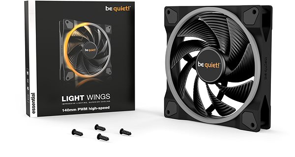 PC Fan Be quiet! Light Wings 140mm PWM High-speed Package content