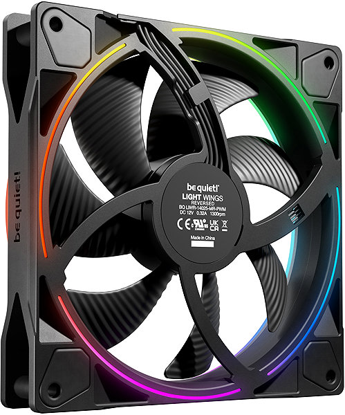 PC Fan Be quiet! Light Wings 140mm PWM Reverse Black ...