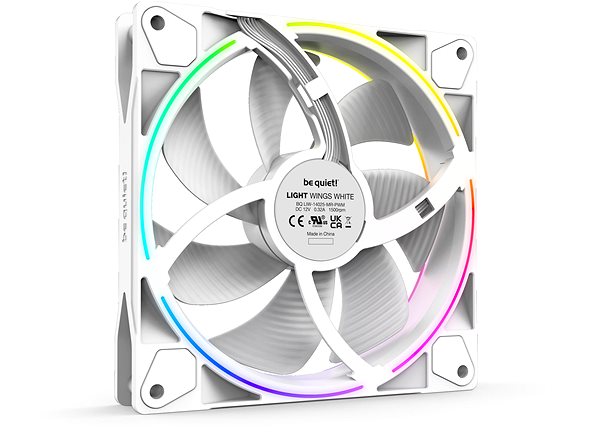 Ventilátor do PC Be quiet! Light Wings White 140 mm PWM high-speed Triple Pack ...