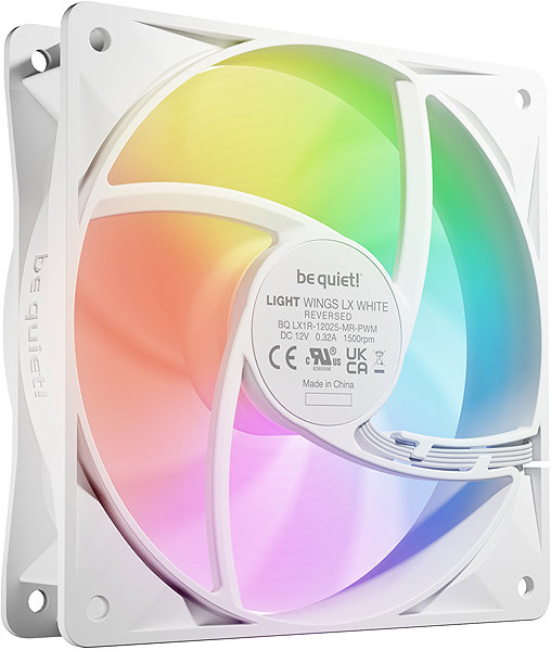 PC Fan Be quiet! Light Wings LX PWM Reverse 120mm White ...