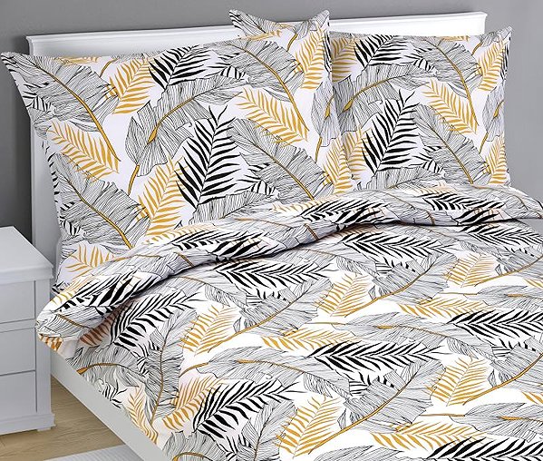 Povlečení Bellatex Bavlněné - 140 × 220, 70 × 90 cm - peříčka ...