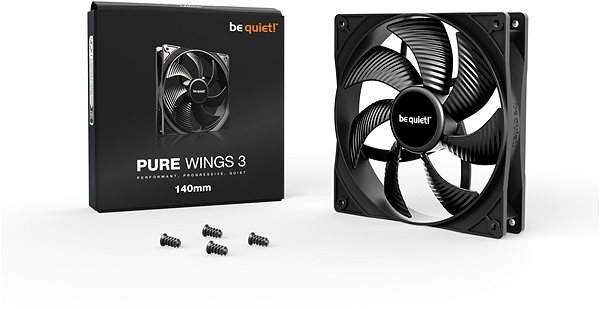 PC ventilátor Be quiet! Pure Wings 3 140mm ...