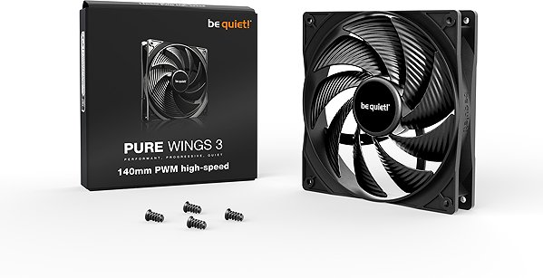 PC Fan Be quiet! Pure Wings 3 140mm PWM high-speed ...
