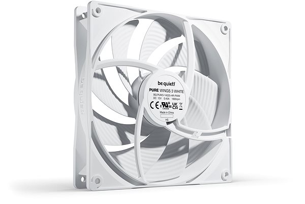 PC-Lüfter Be Quiet! Pure Wings 3 140mm PWM high-speed White ...