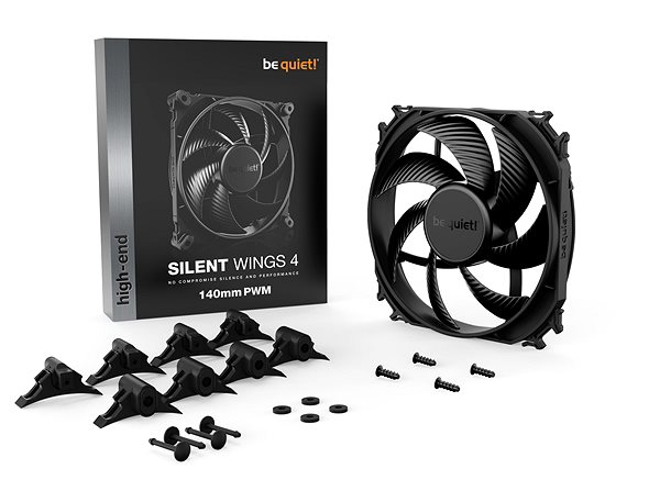 Ventilátor do PC Be quiet! Silent Wings 4 140 mm PWM ...