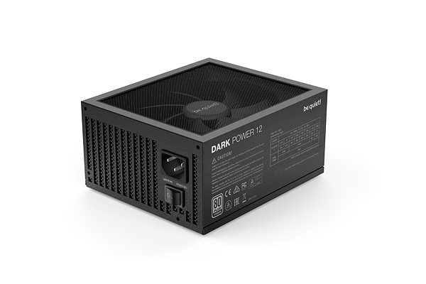 PC Power Supply Be quiet! DARK POWER 12 750W Lateral view