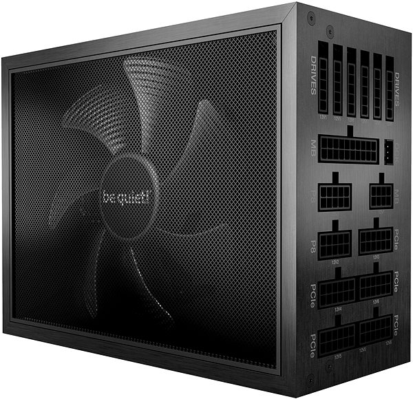 PC-Netzteil Be quiet! DARK POWER PRO 12 1200 Watt Seitlicher Anblick