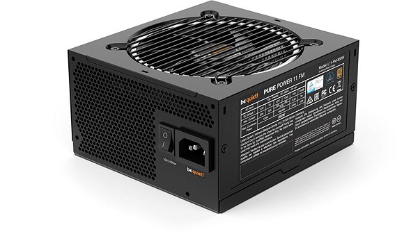 PC Power Supply Be quiet! PURE POWER 11 FM 850W Lateral view